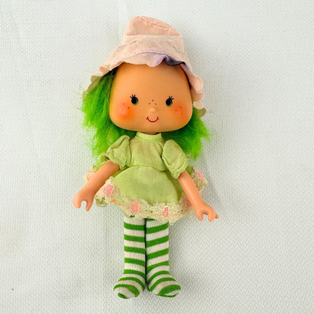 Vintage Lime Chiffon Strawberry Shortcake Doll